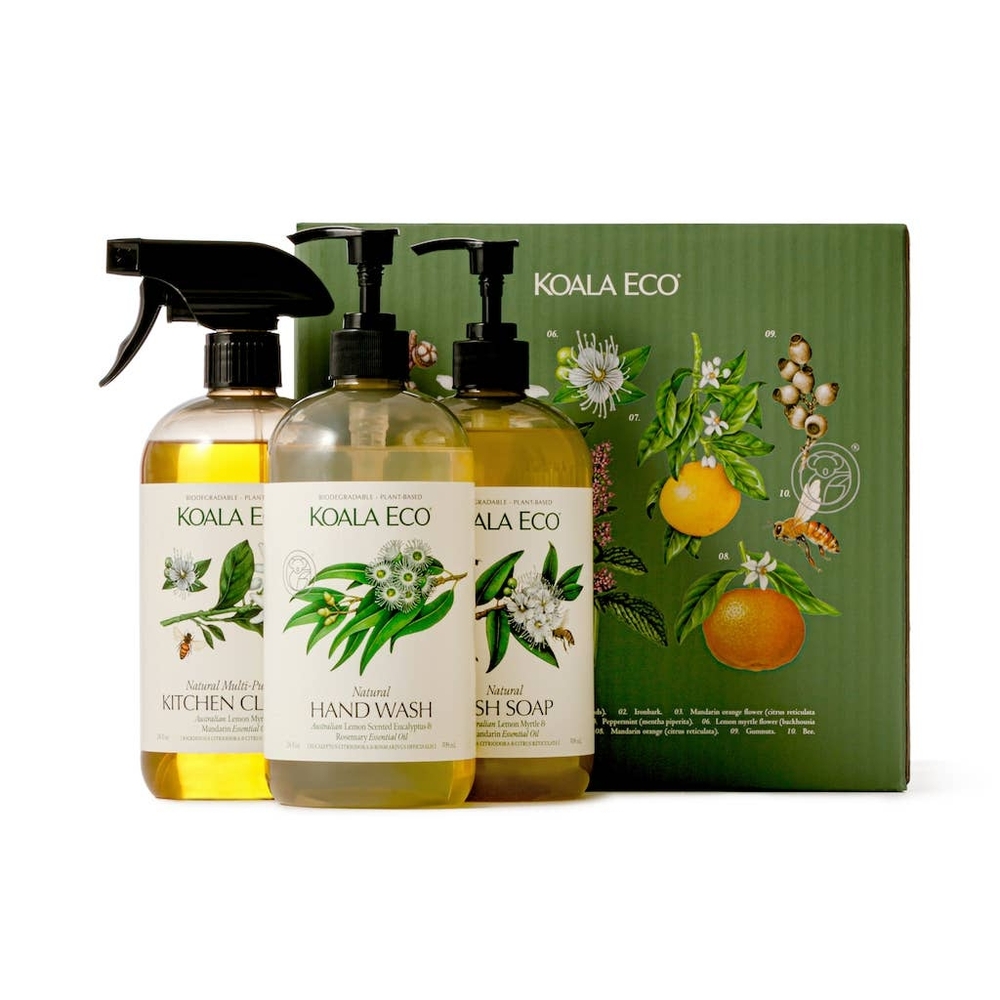 Gift Collection - Home, Set of 3 plant based cleaning products
